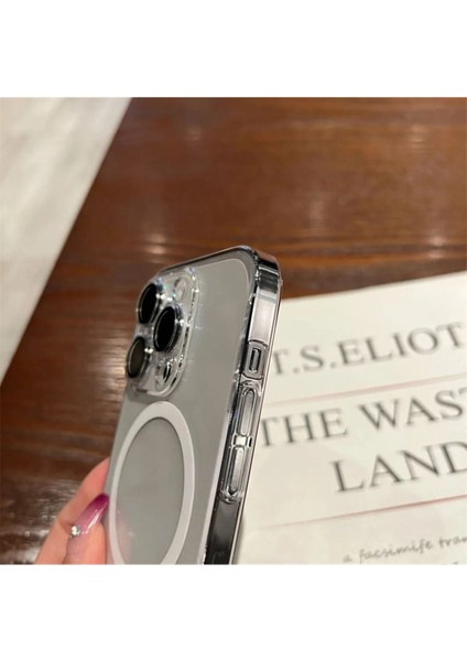 Apple iPhone 16 Plus Uyumlu Kamera Korumalı Kılıf Şeffaf Magsafe Hoparlör Filtreli Sararmaz Kapak modelleri