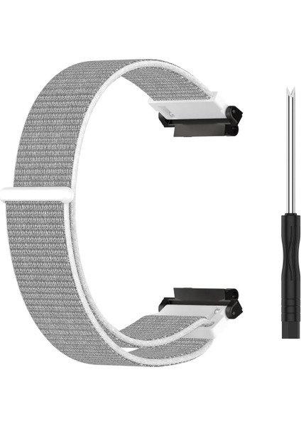 Amazfit T-Rex 2 Uyumlu Spor Kumaş Cırtlı Kordon Kayış