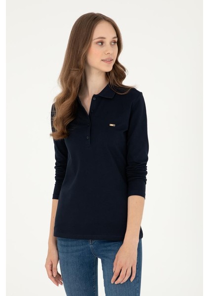 Polo Yaka Kadın Sweatshirt modelleri