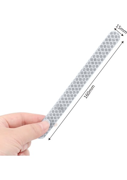 Yüksek Performans 2 Adet Yansıtıcı Sticker Seti Motorlu Motorsuz Tüm Araçlar Için fiyatları