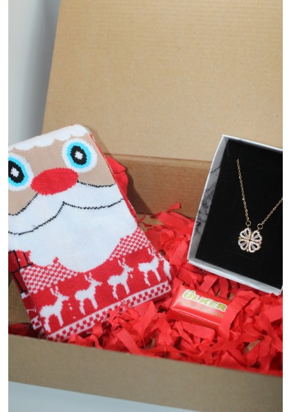 Yılbaşı si Yonca Açılan Kalp Gold Çelik Kolye modelleri