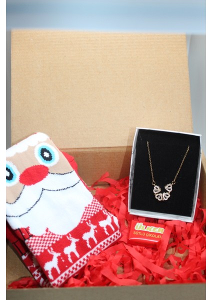 Yılbaşı si Yonca Açılan Kalp Gold Çelik Kolye indirimleri