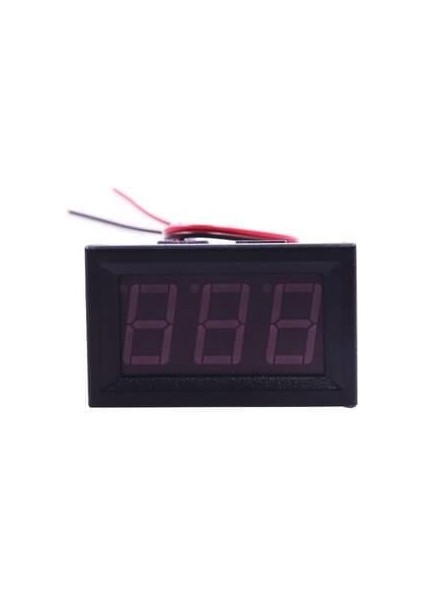 Dijital Voltmetre 0.56'' Dc 4.5V-30V - Kırmızı