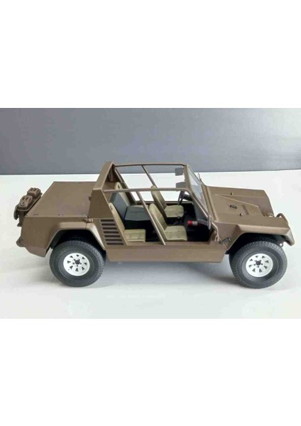 1:18 Ölçek Lamborghini Cheetah 4x4 Green( Reçine) Limitli Model