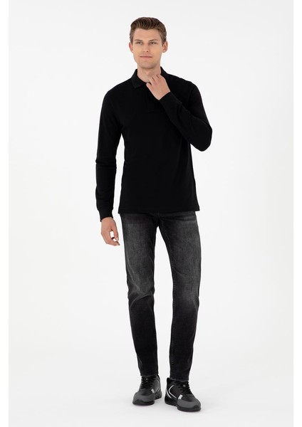 Polo Yaka %100 Pamuk Erkek Sweatshirt indirimleri