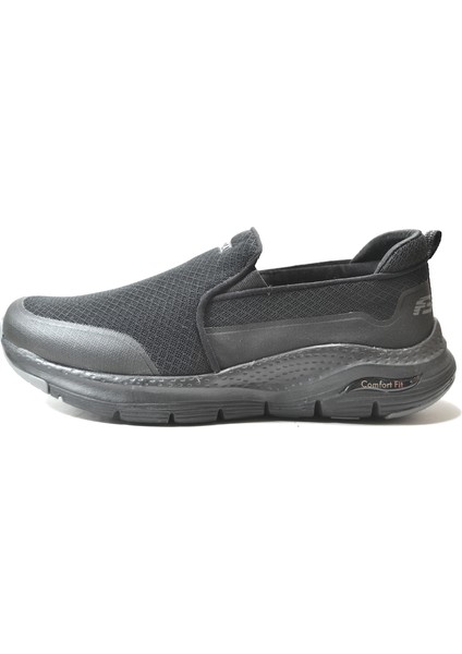 FZ.910 Siyah Bağsız Anatomik Günlük Spor Erkek Sneaker Ayakkabı