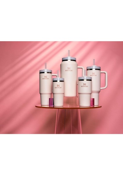 Quencher H2.0 Flowstate Paslanmaz Çelik Vakum Yalıtımlı Bardak 40 Oz 1,18 Lt Rose Quartz 2.0