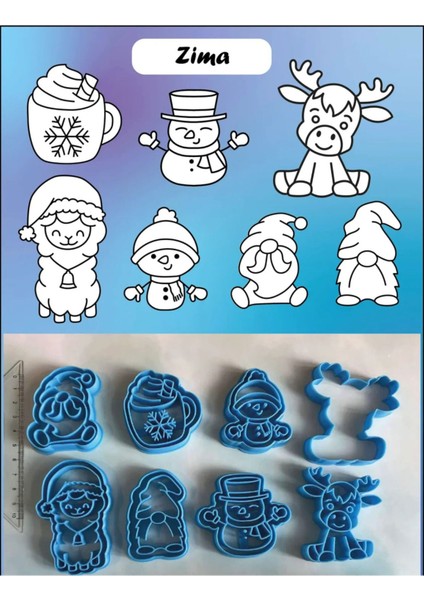 Yılbasi Özel Kurabiye Kalıpları fiyatları