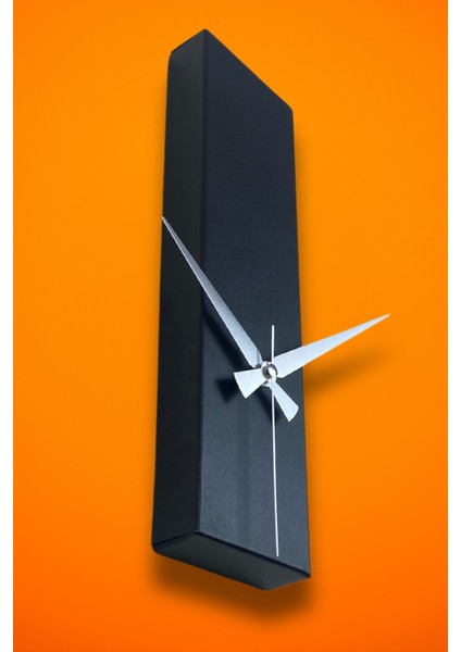 Jaka Model Dekoratif Bohem Metal Akar SESSİZ Mekanizmalı Duvar Saati Dikdörtgen (34*9,5 cm )