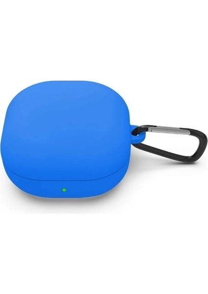 Samsung Galaxy Buds 2 - Buds Pro - Buds 2 Pro Uyumlu Mat Silikon Kılıf+Kanca
