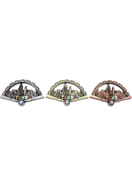 Istanbul Temalı Metal Magnet