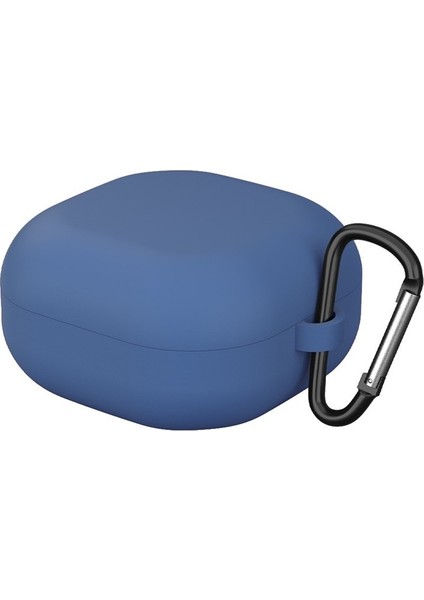Samsung Galaxy Buds 2 - Buds Pro - Buds 2 Pro Uyumlu Mat Silikon Kılıf+Kanca