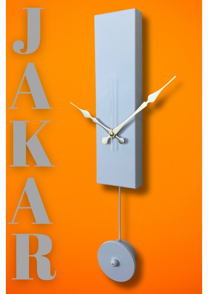 Jakar Model Dekoratif Metal Akar Sessiz Mekanizmalı Duvar Saati (Sarkaçlı Değil Süs)