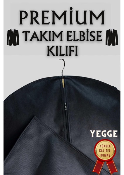 Takım Elbise Kılıfı, Kıyafet, Elbise Koruma Taşıma Kılıfı, Beyaz Gamboç , Elbise Hurcu 60X100CM