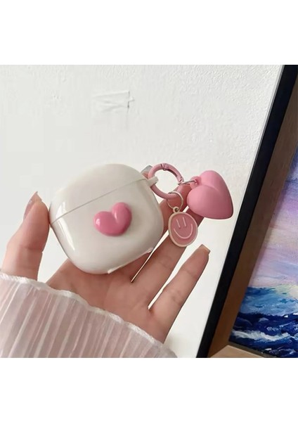 Airpodss 4. Nesil (2024) Uyumlu Silikon Sevimli Figürlü Kılıf