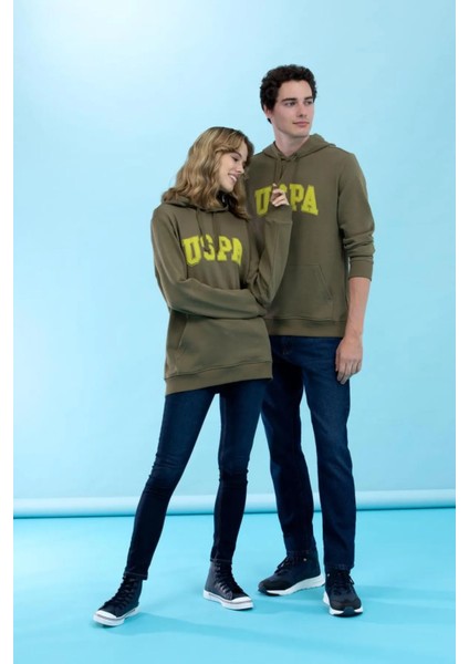 U.S. Polo Assn.Kapüşonlu Basic Sweatshirt indirimleri