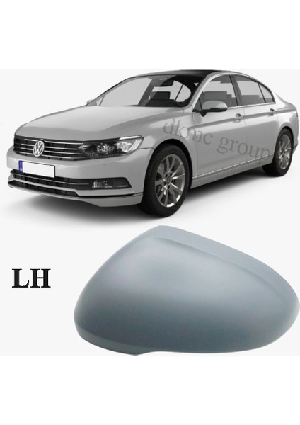 PASSAT B8 SEDAN 2015-2018 MODEL ARASI UYUMLU SOL SÜRÜCÜ TARAFI DIŞ AYNA KAPAĞI ASTARLI