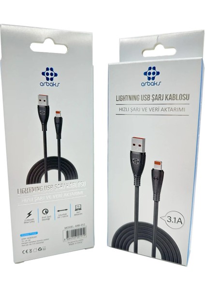 ARB-052 Lıghtnıng USB Data Kablosu