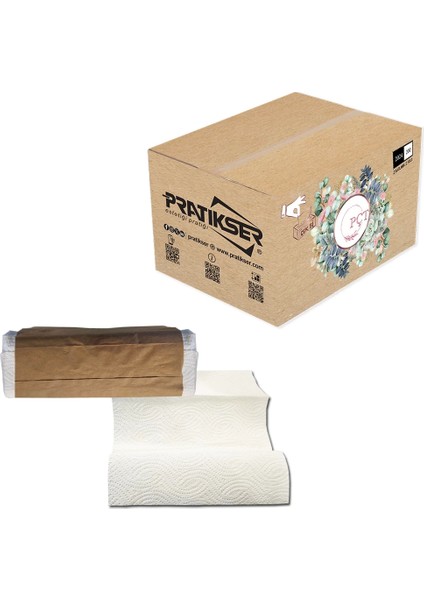 Pçt - Z Havlu - 2024X200 - 2ply - 200AD/PAKET - Koli