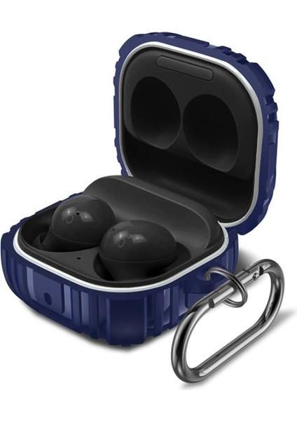 Galaxy Buds Live - Buds Fe Uyumlu Darbe Emici Sert Silikon+ Askılık