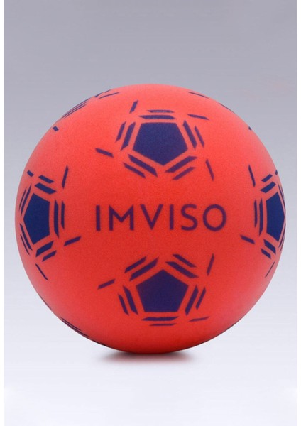 Kipsta Imvıso Sünger Futbol Topu Ev Içi Zararsız Top Kırmızı 3 Numara fiyatları