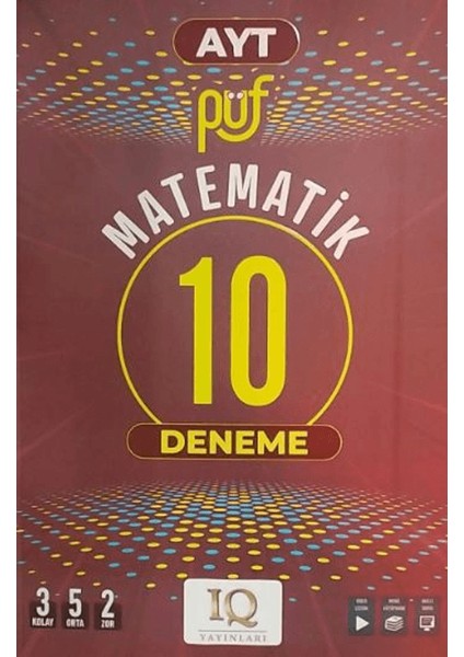 Ayt Matematik Püf 10 Branş Denemesi