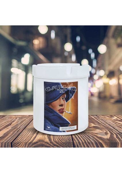 Esprili Küllük Kadın Model Vintage Poster Baskılı Kül Tablası K117