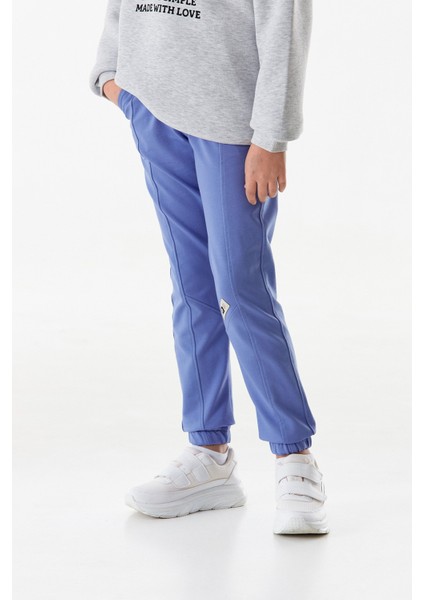 Beli Lastikli Çift Cepli Çimalı Jogger Kız Çocuk Eşofman Altı modelleri