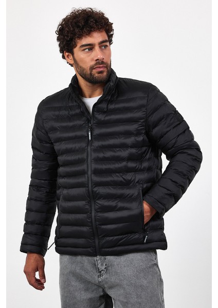 Dik Yaka Şişme Mont AE-K50201LNS