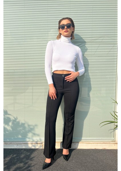 Kadın Ispanyol Krep Pantolon 7885 fiyatları