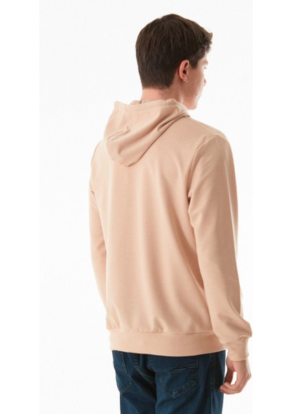 Believe Baskılı Kapüşonlu Sweatshirt