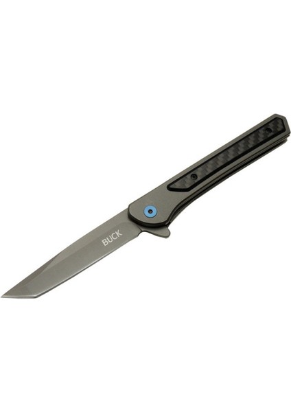 Buck FY-19T Titanyum Damalı Tanto Çakı 19,5 cm Manuel, Kemerlikli