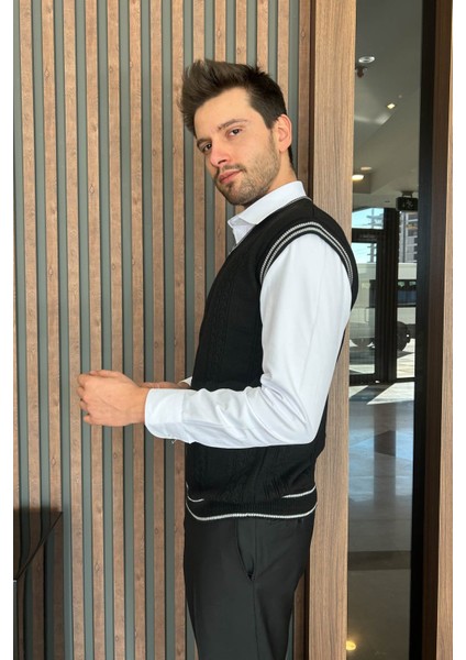 Erkek V Yaka Süveter 007