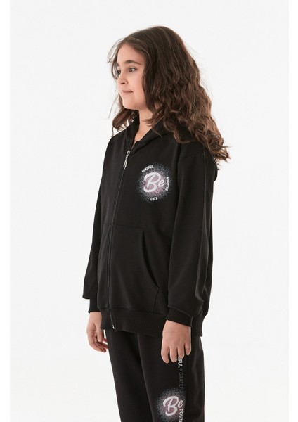 Yazı Baskılı Jogger Kız Çocuk Eşofman Takımı fiyatları