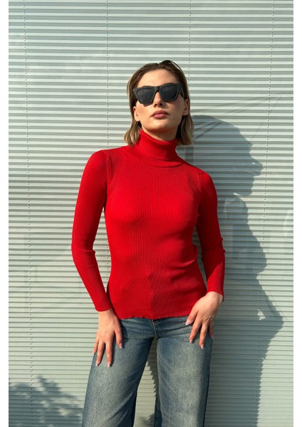 Kadın Fitilli Balıkçı Kazak 5611