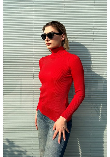 Kadın Fitilli Balıkçı Kazak 5611 fiyatları