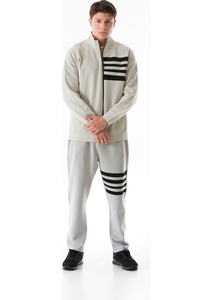 Yanı Şeritli Dik Yaka Sweatshirt indirimleri