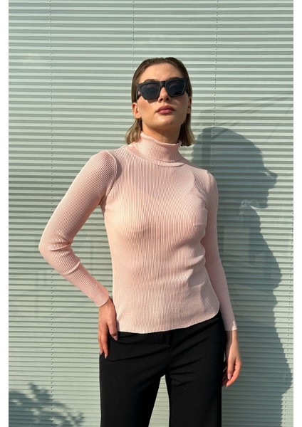 Kadın Fitilli Balıkçı Kazak 5611