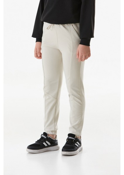 Beli Lastikli Çift Cepli Çimalı Jogger Unisex Çocuk Eşofman Altı modelleri