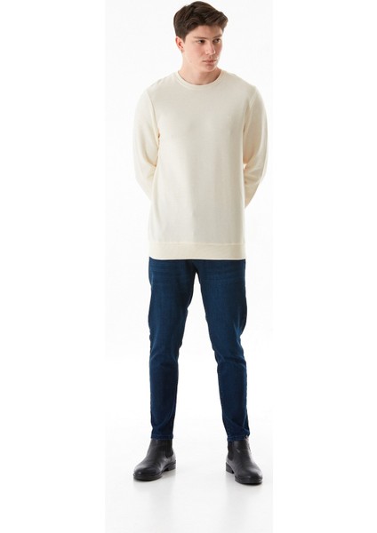 Fitilli Bisiklet Yaka Sweatshirt indirimleri