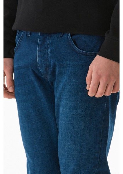 Fermuarlı Straight Jean Pantolon indirimleri