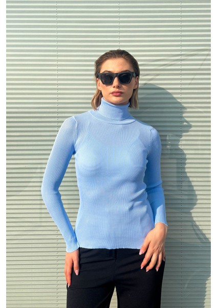 Kadın Fitilli Balıkçı Kazak 5611