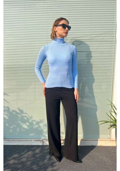 Kadın Fitilli Balıkçı Kazak 5611 indirimleri