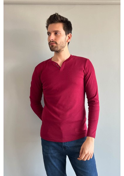 Erkek Yaka 3 Düğme Body 5066