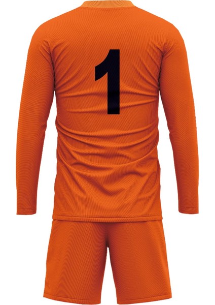Kaleci Forma Takımı,forma,şort,çorap Zenga Model 3 Lü Set (Süngersiz)