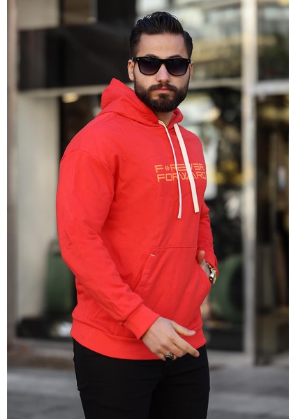 Erkek Kapüşonlu Baskılı Kanguru Cepli Sweatshirt 88406 Fiesta fiyatları