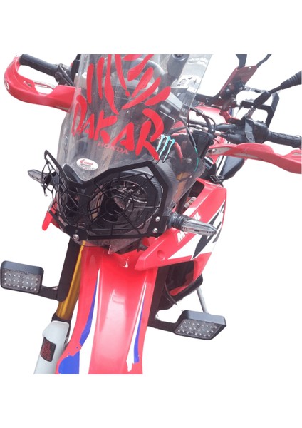 Far Koruma Honda Crf 250 Rally (2017-2024) Siyah fırsatları