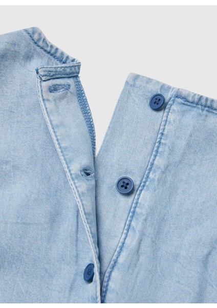 Açık Indigo Kız Çocuk Salopet 4FFKCT00T fiyatları