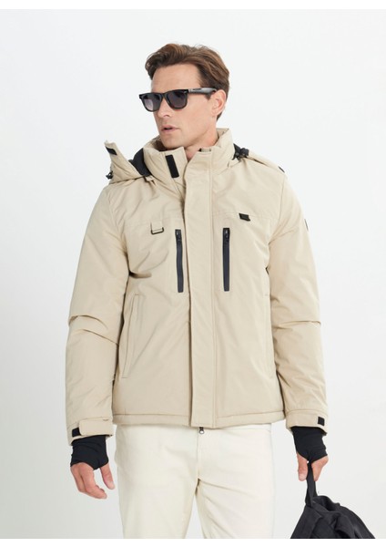 Bej Erkek Mont 4A0824100003