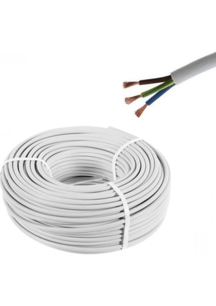 3x2,5 Ttr Cca Kablo Elektrik Kablosu Ttr 50 Metre